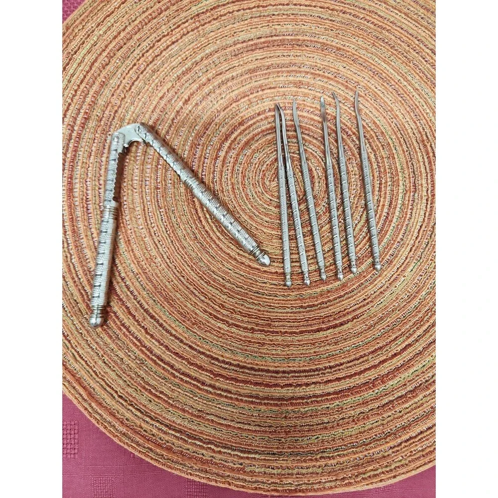 Vintage HMQ Nutcracker With 6 Picks 